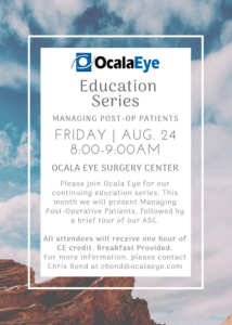 Ocala Eye Education Series